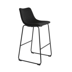 BAR CHAIR JD BOUCLE BLACK 